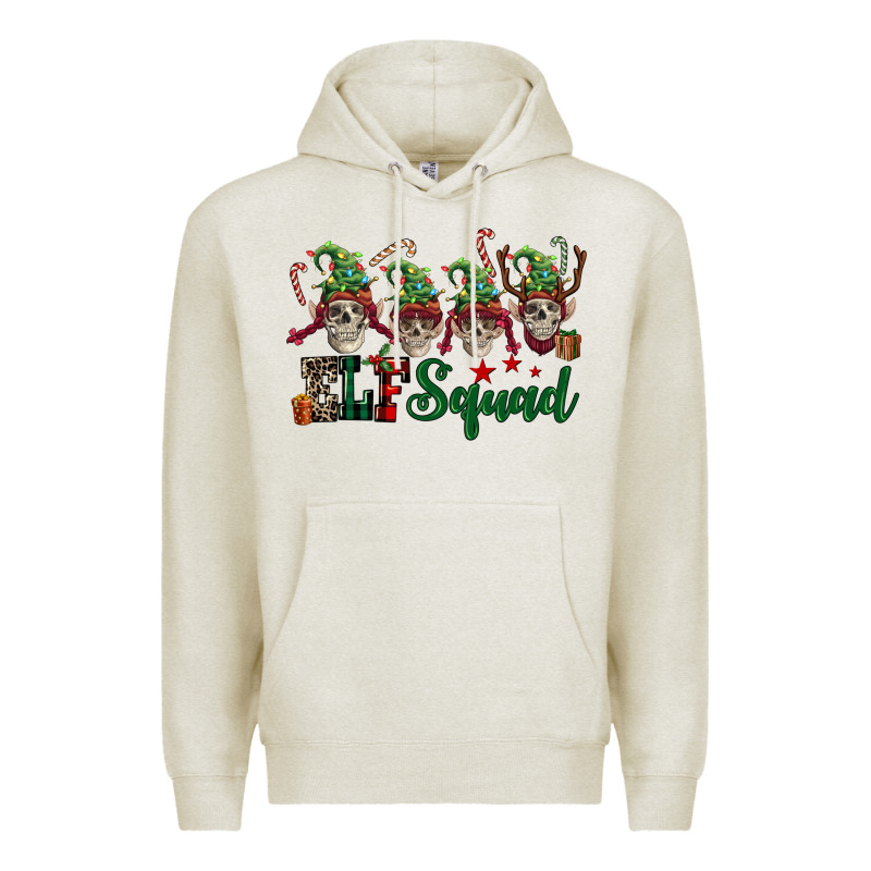 Elf Squad Skulls Premium Hoodie by FaDigitalArtStudio | Teevron