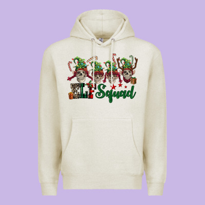 Elf Squad Skulls Premium Hoodie Designed By Fadigitalartstudio