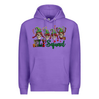 Purple Elf squad skulls Premium Hoodie - FaDigitalArtStudio