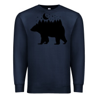 Navy bear Premium Sweatshirt - Unal Design