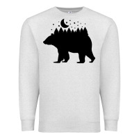 Oatmeal Heather bear Premium Sweatshirt - Unal Design