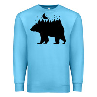 Ocean Blue bear Premium Sweatshirt - Unal Design