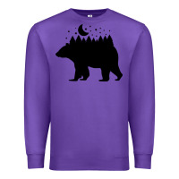 Purple bear Premium Sweatshirt - Unal Design