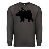 Smoke bear Premium Sweatshirt - Unal Design