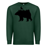 Sports Green bear Premium Sweatshirt - Unal Design
