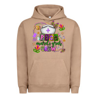 Pigment Burro picu mardi gras crew Urban Hoodie - AdoDesignShop