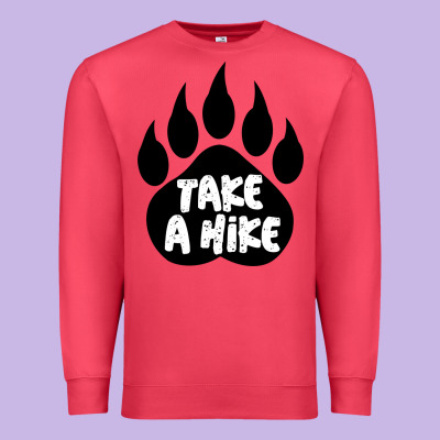 Premium Sweatshirt take a hike
