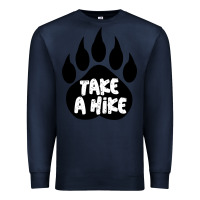 Navy take a hike Premium Sweatshirt - Unal Design