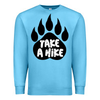 Ocean Blue take a hike Premium Sweatshirt - Unal Design