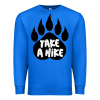 True Royal take a hike Premium Sweatshirt - Unal Design