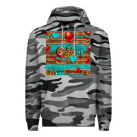 Slate Camo teacher life seamless pattern Premium Hoodie - HRA Design Shop
