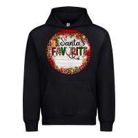 Black custom name santas favorite nurse Urban Hoodie - AdoDesignShop