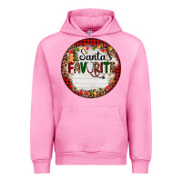 Fuchsia Pink custom name santas favorite nurse Urban Hoodie - AdoDesignShop