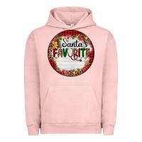 Pigment Salmon custom name santas favorite nurse Urban Hoodie - AdoDesignShop