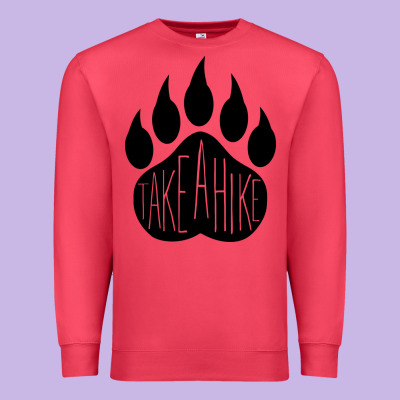 Premium Sweatshirt take a hike