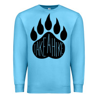 Ocean Blue take a hike Premium Sweatshirt - Unal Design