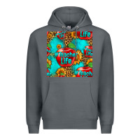 Rock teacher apple seamless pattern Premium Hoodie - HRA Design Shop