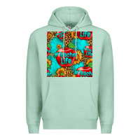Seafoam teacher apple seamless pattern Premium Hoodie - HRA Design Shop