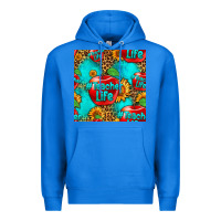 True Royal teacher apple seamless pattern Premium Hoodie - HRA Design Shop
