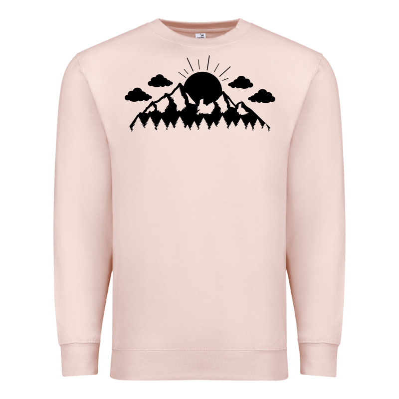 Mountain Premium Sweatshirt by Unal Design | Teevron