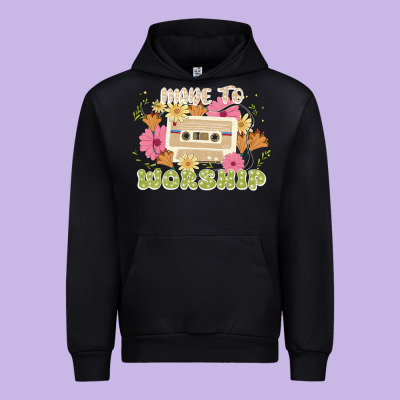 Made To Worship Urban Hoodie Designed By Jahusdesignshop