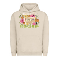 Pigment French Oak made to worship Urban Hoodie - JahusDesignShop