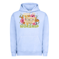 Pigment Grape Ice made to worship Urban Hoodie - JahusDesignShop