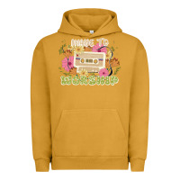 Pigment Peanut Butter made to worship Urban Hoodie - JahusDesignShop
