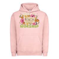Pigment Salmon made to worship Urban Hoodie - JahusDesignShop