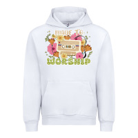 White made to worship Urban Hoodie - JahusDesignShop