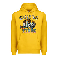 Lemon camping vibes Premium Hoodie - CowhideDigitalArt