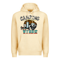 Pina Colada camping vibes Premium Hoodie - CowhideDigitalArt