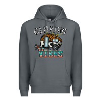 Rock camping vibes Premium Hoodie - CowhideDigitalArt