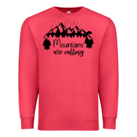 Cardinal Mountains Premium Sweatshirt - Unal Design