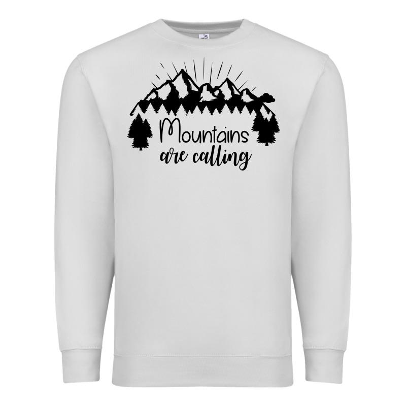 Mountains Premium Sweatshirt by Unal Design | Teevron