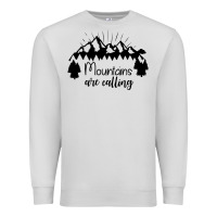 Dove Grey Mountains Premium Sweatshirt - Unal Design