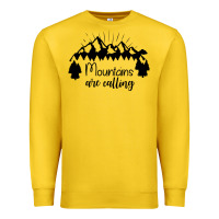 Lemon Mountains Premium Sweatshirt - Unal Design