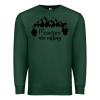 Sports Green Mountains Premium Sweatshirt - Unal Design