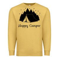 Antique Gold camping Premium Sweatshirt - Unal Design