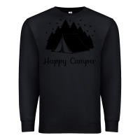 Black camping Premium Sweatshirt - Unal Design