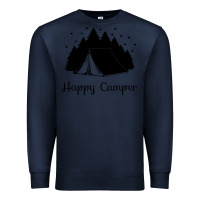 Navy camping Premium Sweatshirt - Unal Design