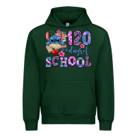 Forest Green 120 days of school Urban Hoodie - AdoDesignShop