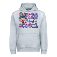 Heather Grey 120 days of school Urban Hoodie - AdoDesignShop