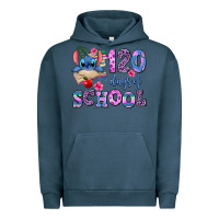 Pigment Midnight Navy 120 days of school Urban Hoodie - AdoDesignShop