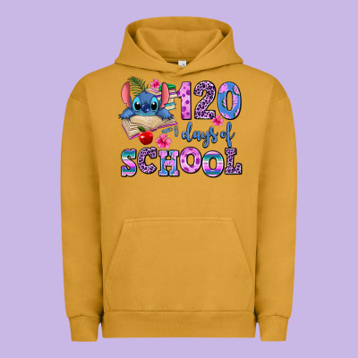120 Days Of School Urban Hoodie Designed By Adodesignshop