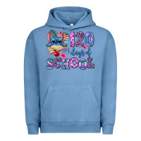 Pigment Pebble Blue 120 days of school Urban Hoodie - AdoDesignShop