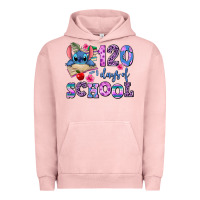 Pigment Salmon 120 days of school Urban Hoodie - AdoDesignShop