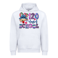 White 120 days of school Urban Hoodie - AdoDesignShop