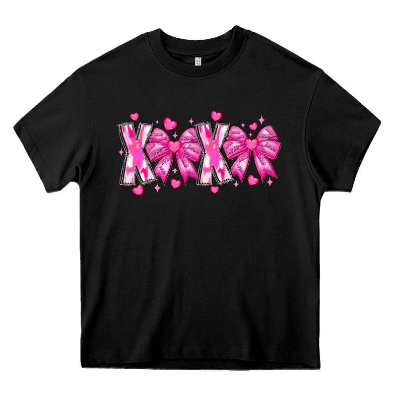 Xoxo Valentines Heavy Core Tee by CowhideDigitalArt | Teevron