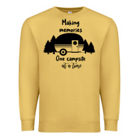 Antique Gold making memories Premium Sweatshirt - Unal Design